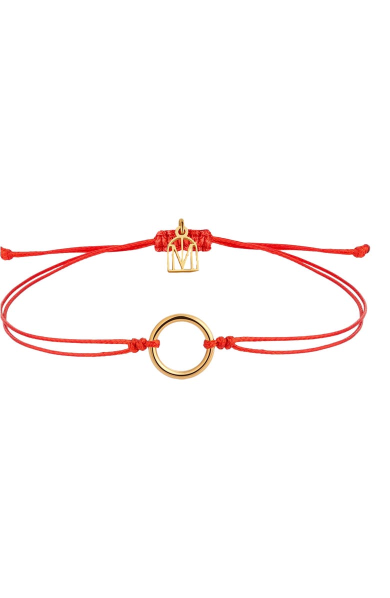 Mantra Thread of Unity My Circle bracelet, Main, color, Yellow Gold