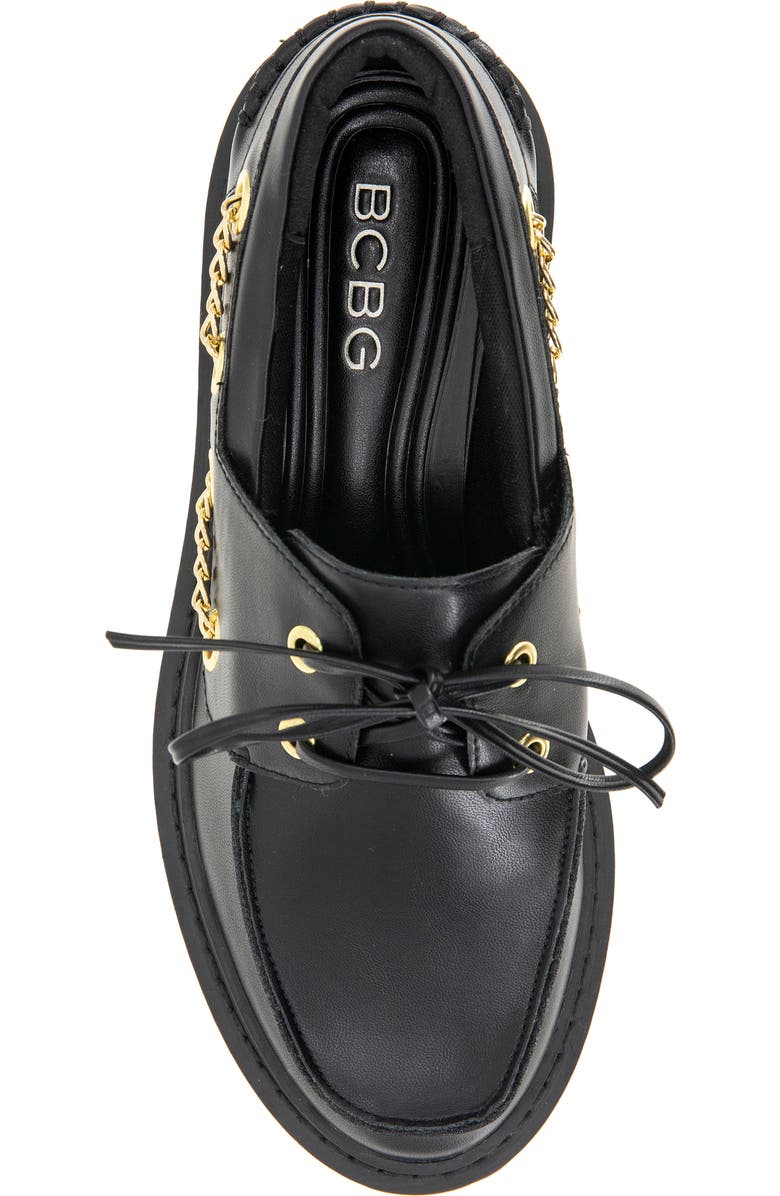 BCBGeneration Ladonna Lug Loafer, Alternate, color, Black