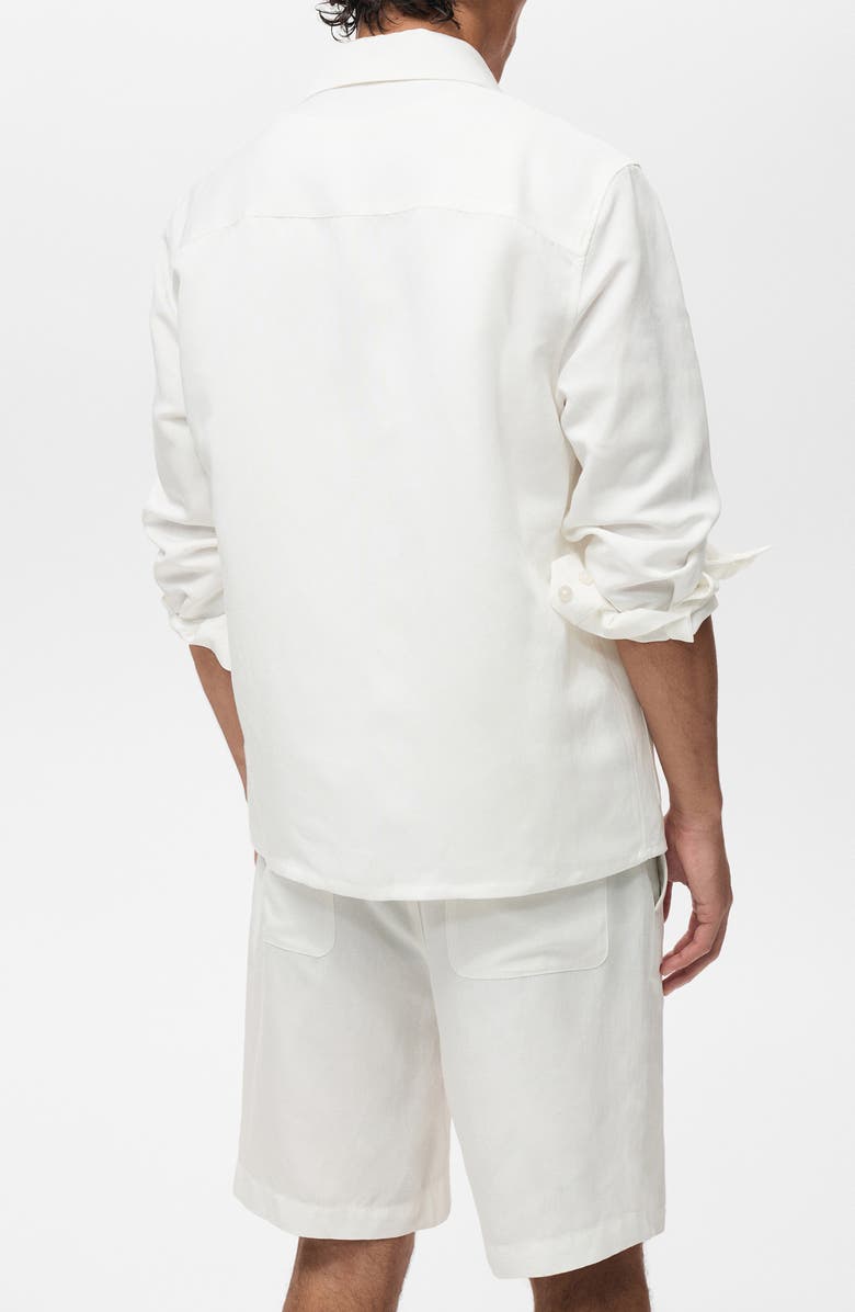 MANGO Patch Pocket Button-Up Shirt, Alternate, color,