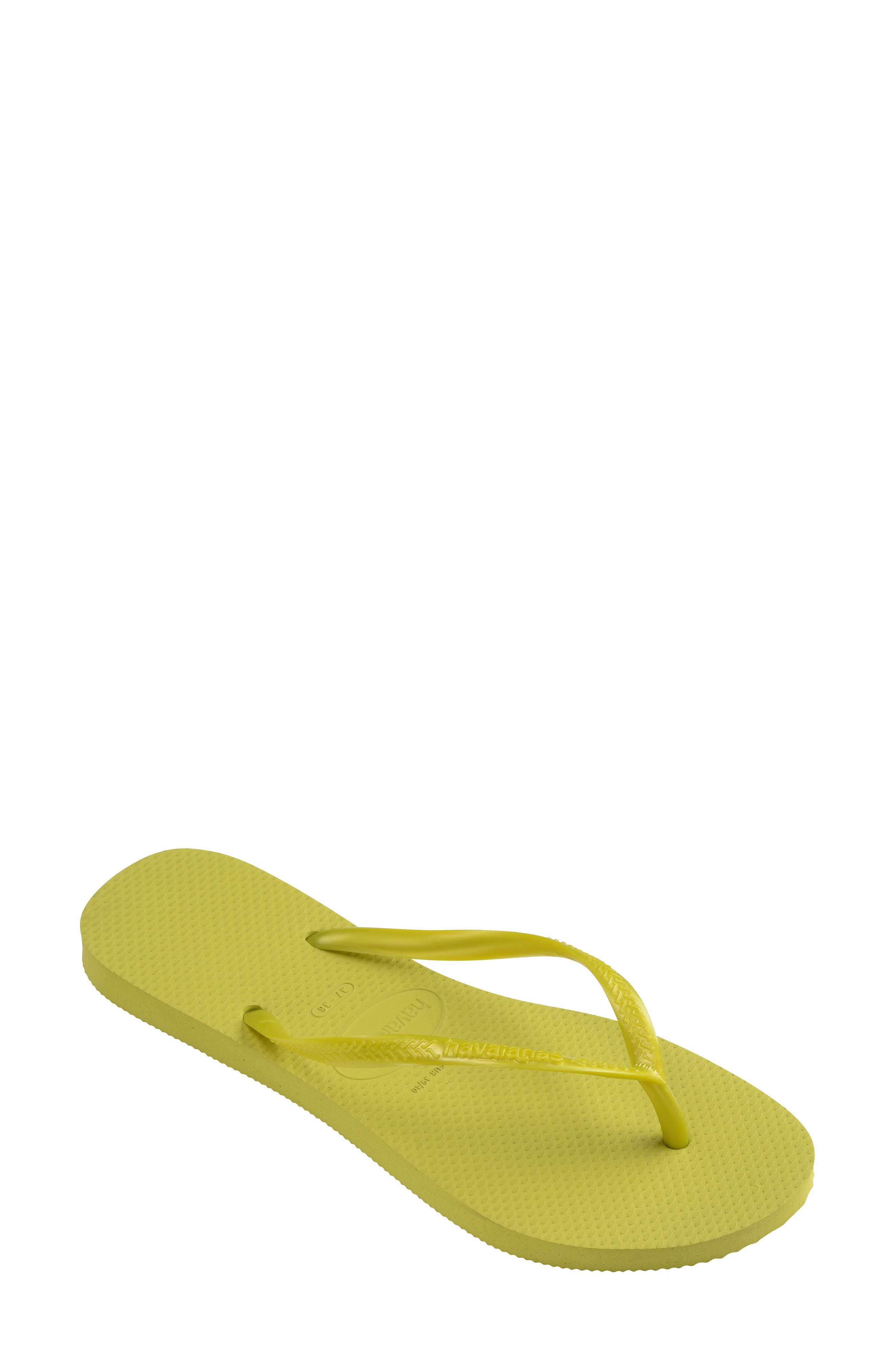 Slim Flip Flop, Alternate, color, WILD LIME