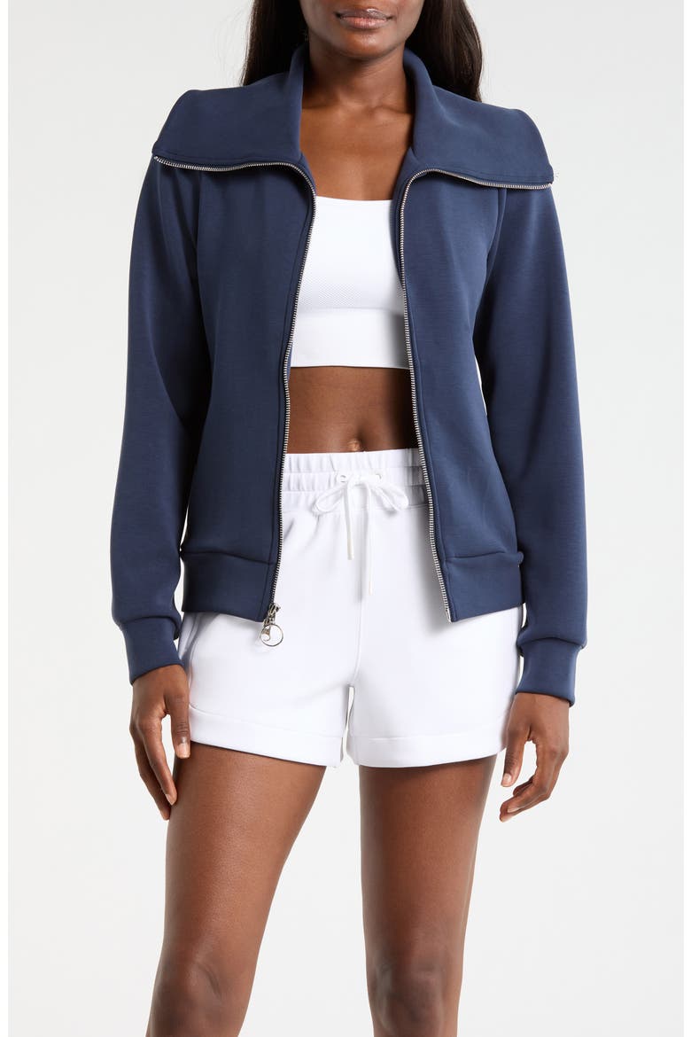 Dreamweave™ Oversize Zip Jacket, Main, color, NAVY BLAZER