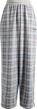 Iets Frans Harri Cotton Fleece Wide Leg Sweatpants
