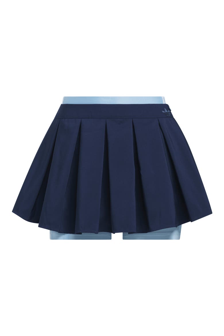 Pleated Miniskirt, Alternate, color, NIGHT INDIGO