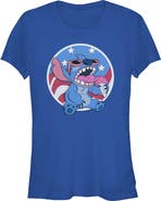 Lilo & Stitch Junior's Lilo & Stitch American Ice Cream Graphic T-Shirt