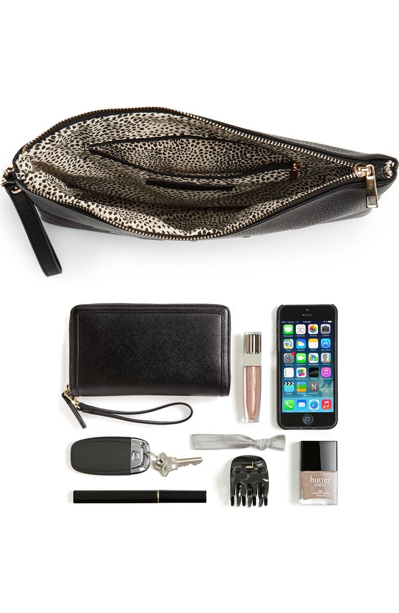 Sole Society 'Justine - Conversation' Oversize Clutch, Alternate, color,