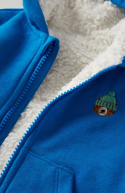 Tucker + Tate Fleece Line Hooded Jacket In Blue