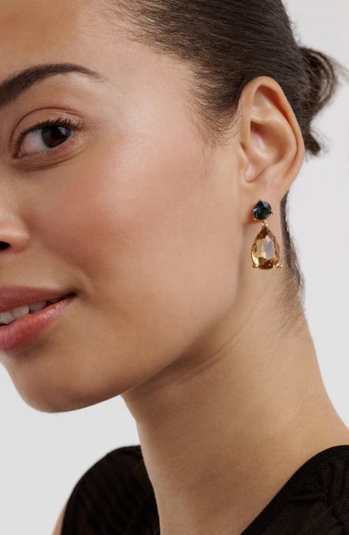 Ted Baker Teaire Crystal Drop Earrings In Green