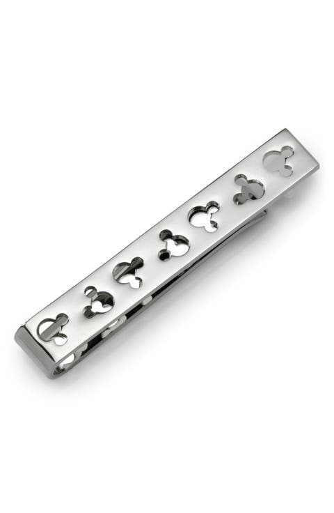 Mickey Mouse Silhouette Cutout Tie Bar