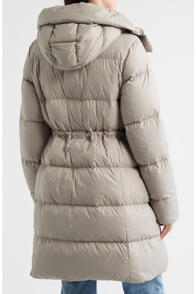 Montgomery Tonal Label 750 Fill Power Down Coat, Alternate, color, LIMESTONE - CALCAIRE