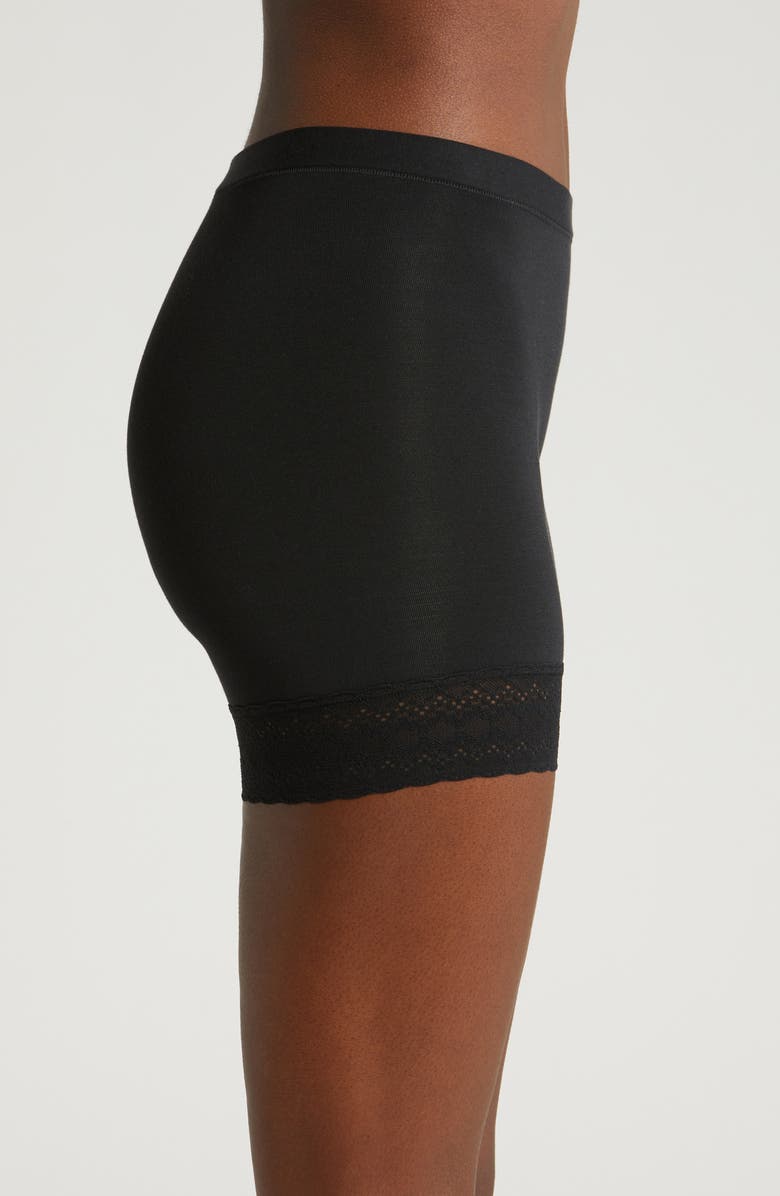 MeUndies FeelFree Lace Trim Long Boyshorts, Alternate, color,