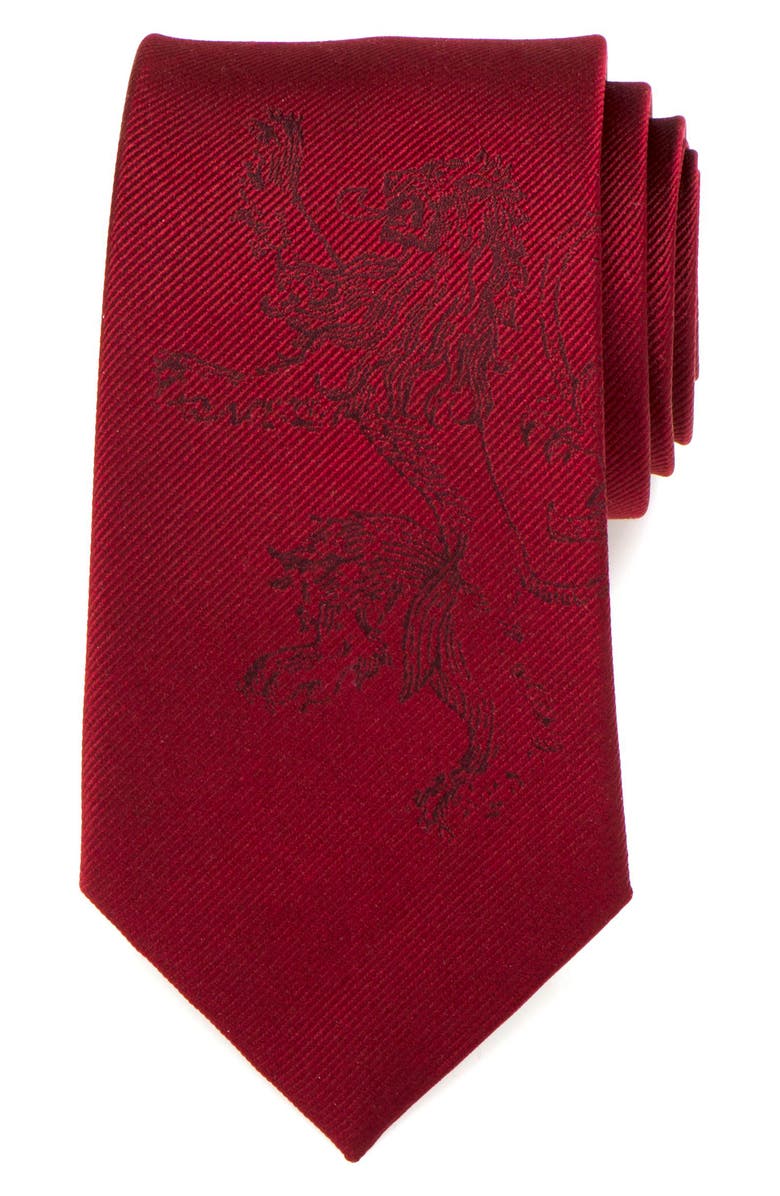 Cufflinks, Inc. Game of Thrones Lannister Silk Tie, Alternate, color, Red