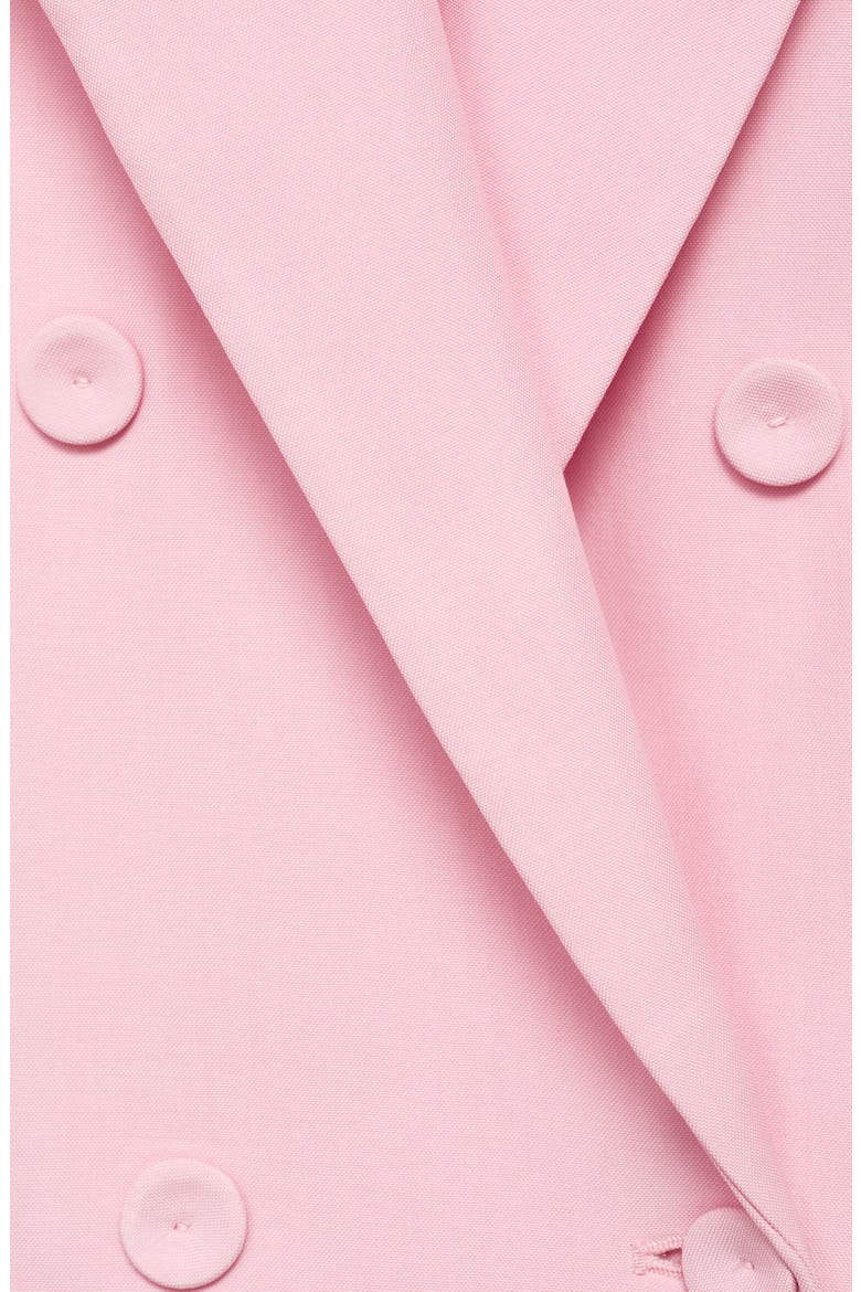 Double Breasted Suit Blazer, Alternate, color, PINK