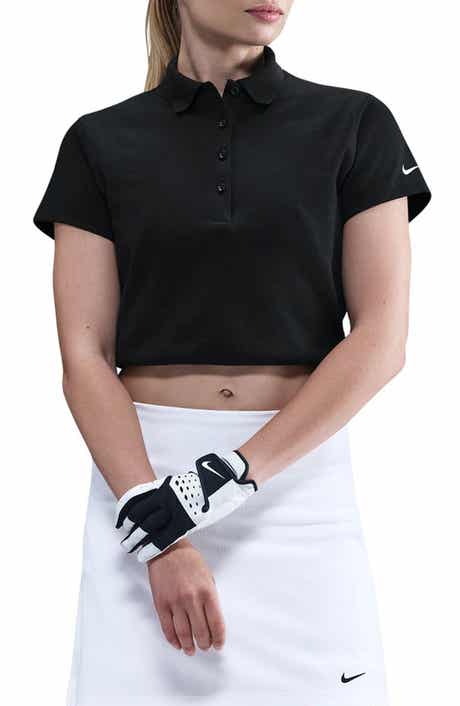 Nike Crop Cotton Blend Golf Polo