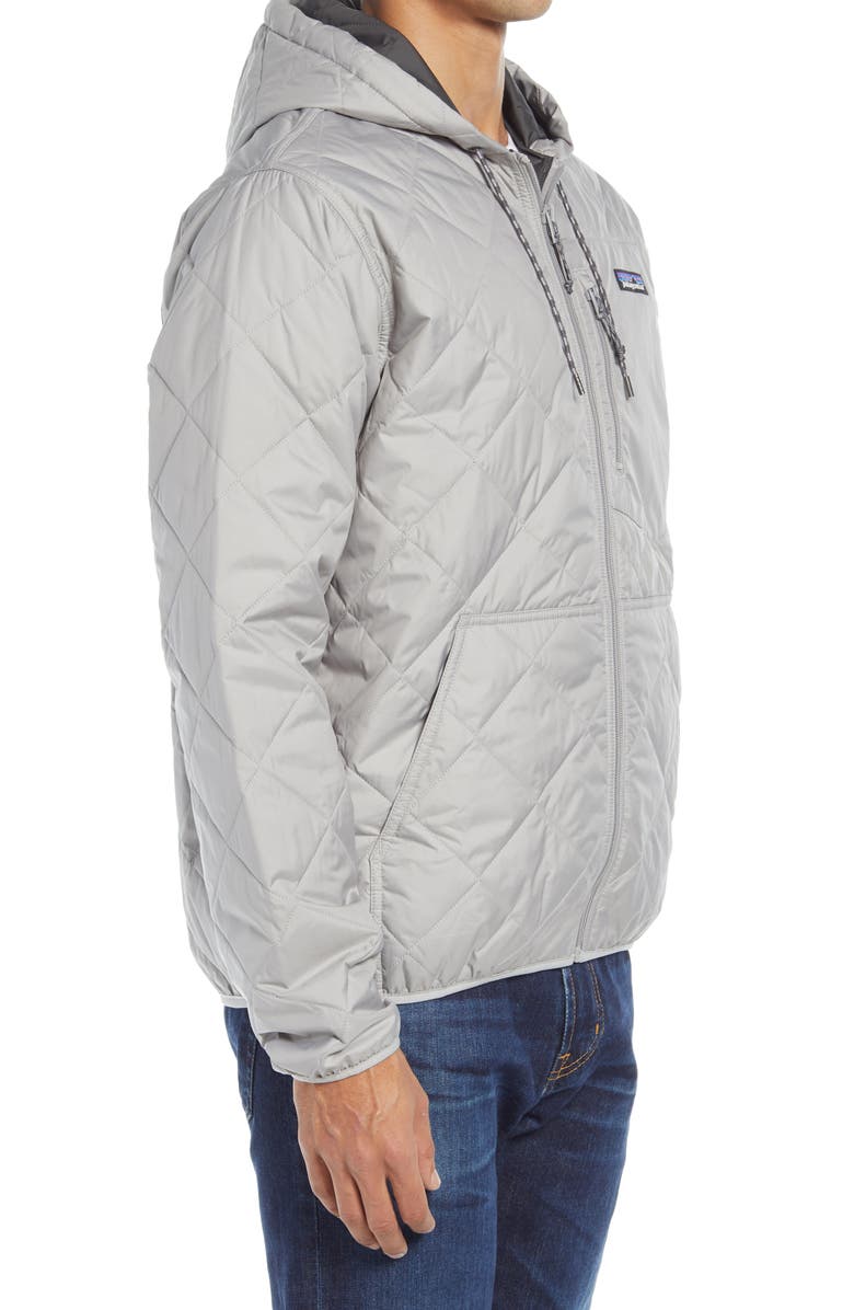 Patagonia Weather Resistant Thermogreen Insulated Recycled Ripstop Hooded Jacket, Alternate, color,