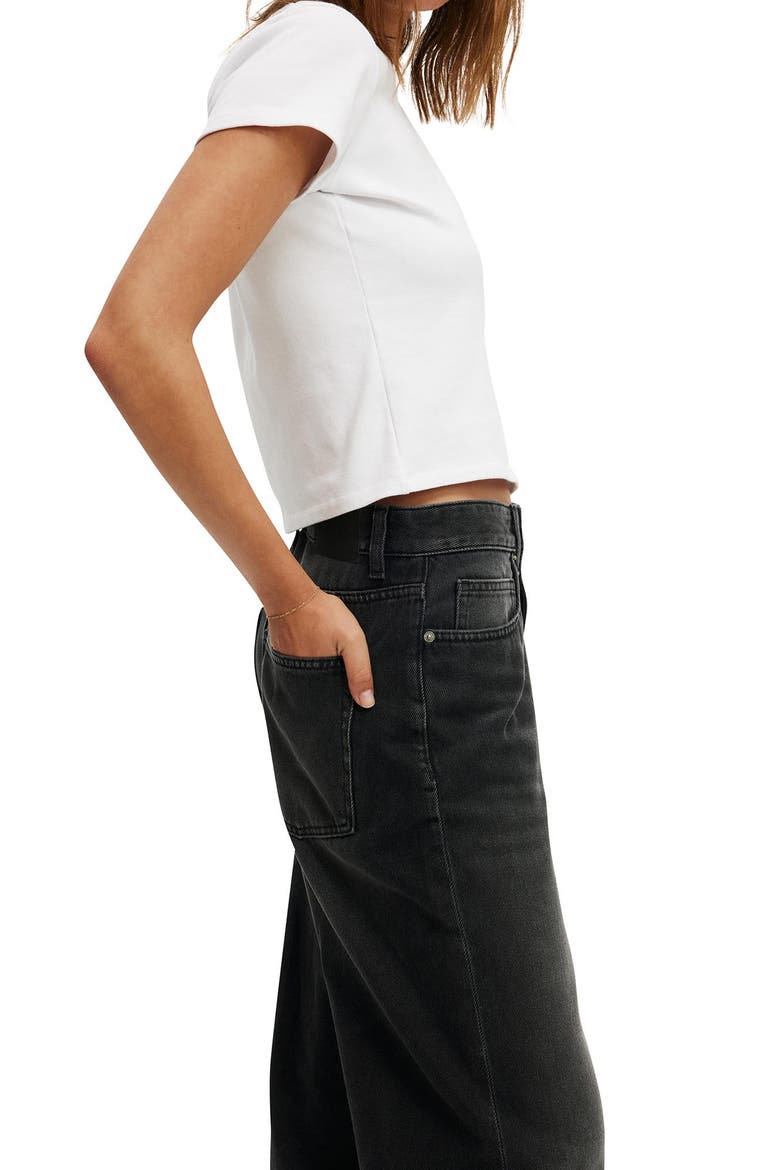 Women's 91 Straight Jean, Alternate, color, Onyx Black