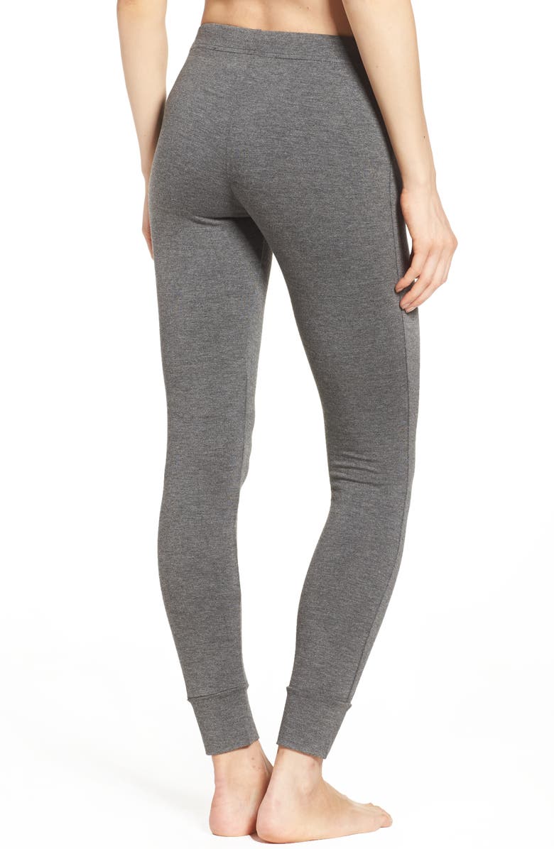 Honeydew Intimates Kickin' It French Terry Lounge Pants, Alternate, color, Charcoal