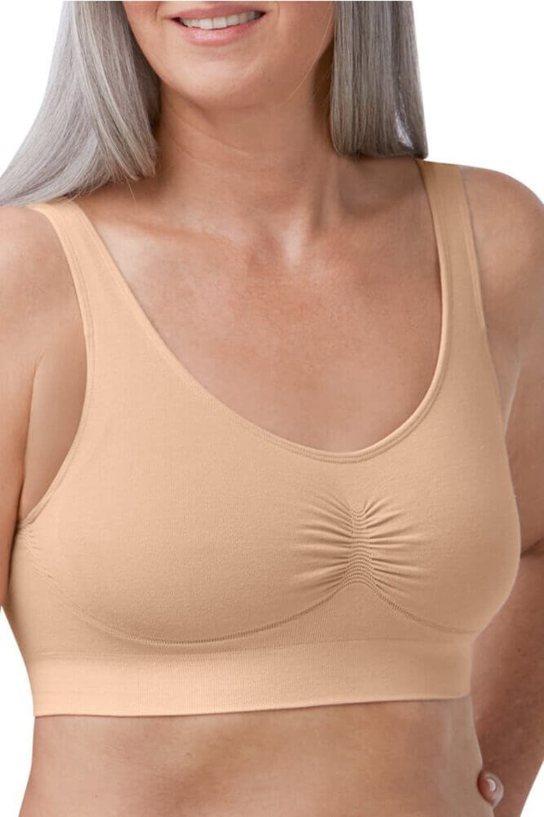 Becky Wire-Free Bra, Main, color, blush