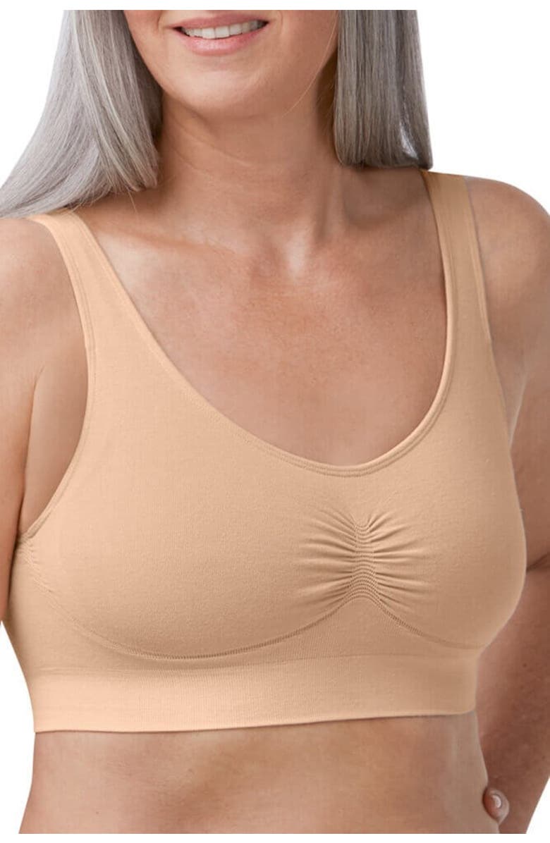 Amoena Becky Wire-Free Bra, Main, color, Blush