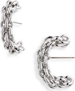DEMARSON Dylan Huggie Hoop Earrings