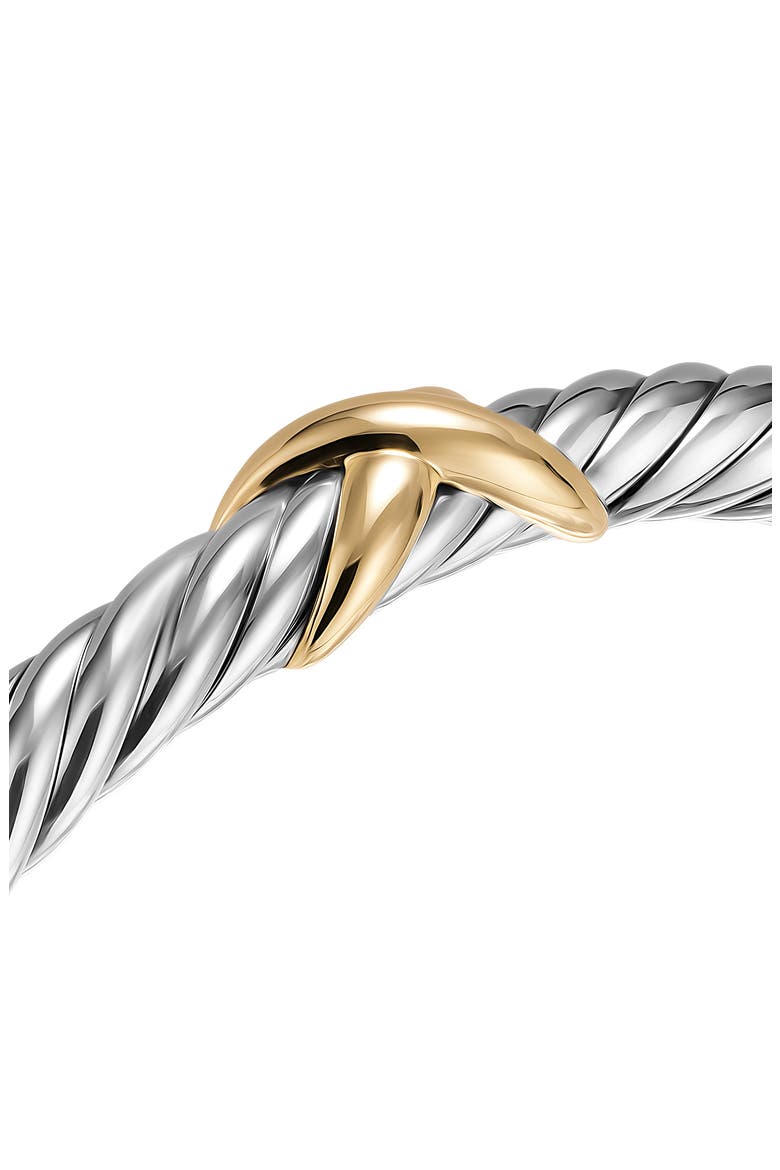 Cablespira® Flex X Bracelet, 6mm, Alternate, color, SILVER