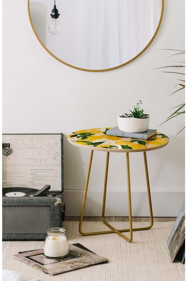 Punch Side Table, Alternate, color, YELLOW