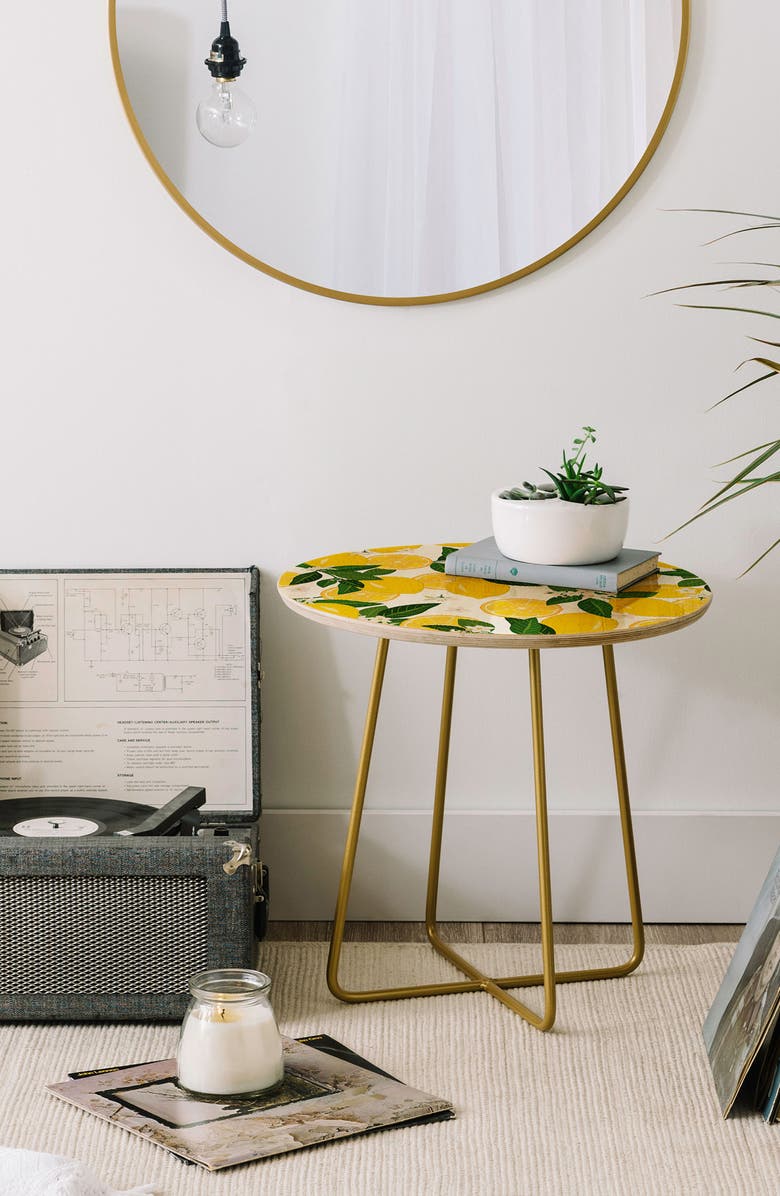 Deny Designs Punch Side Table, Alternate, color,