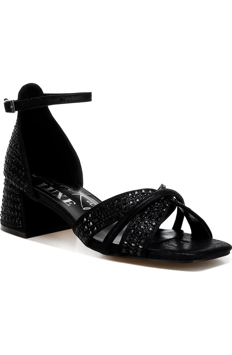 LONDON RAG Babylon Embellished Block Heel Sandal, Main, color,