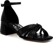 LONDON RAG Babylon Embellished Block Heel Sandal