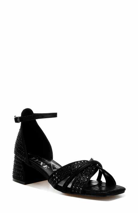 LONDON RAG Babylon Embellished Block Heel Sandal