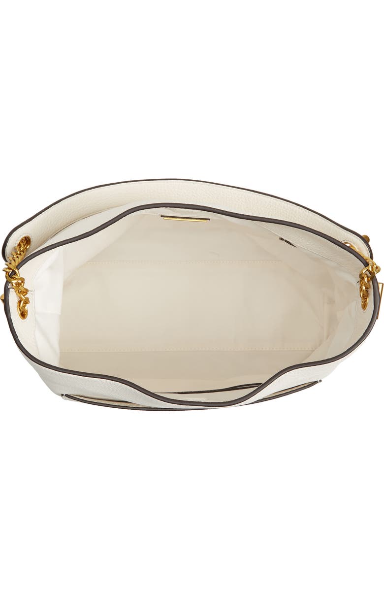 Tory Burch Chelsea Chain Leather Hobo, Alternate, color,