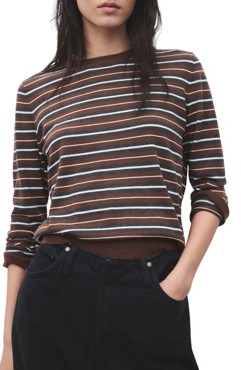 Stripe Crewneck Sweater