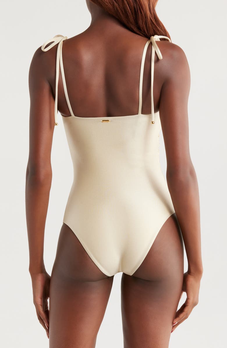 BOAMAR Nobu One-Piece Swimsuit, Alternate, color, Champagne