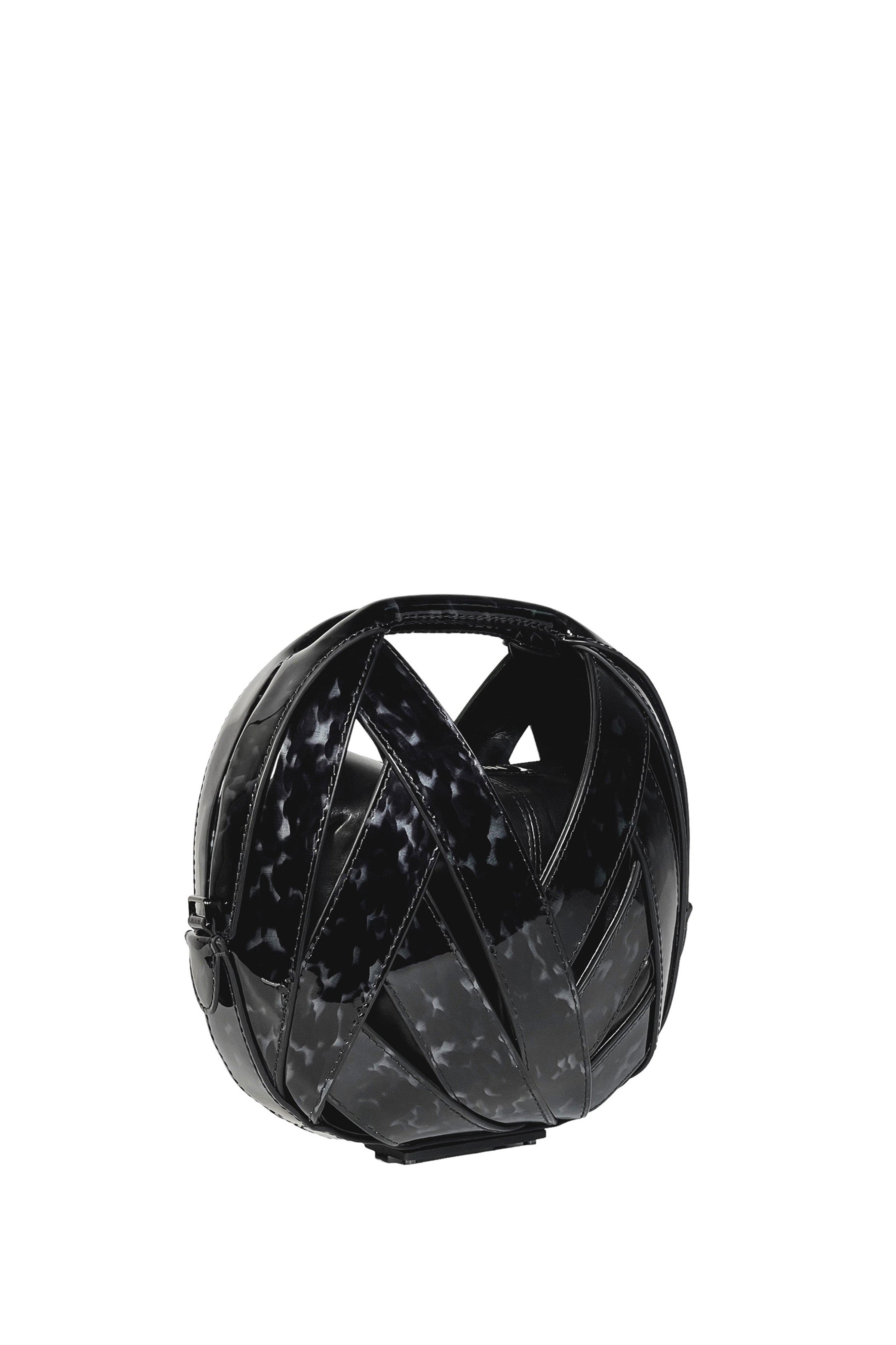 PERRIN PARIS LE PETIT PANIER XBODY BAG, Alternate, color, Ecaille Black