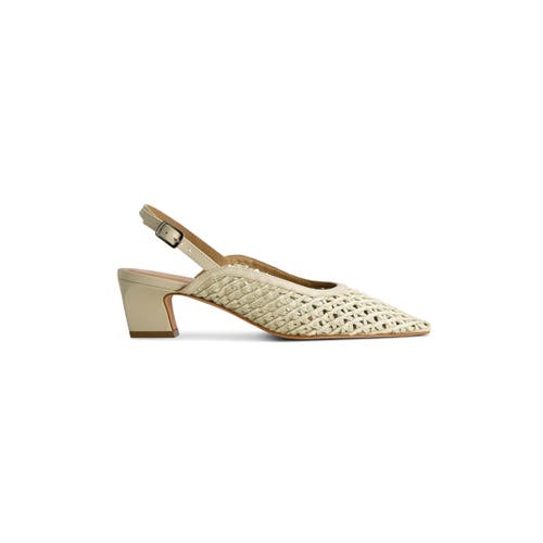 BERNARDO FOOTWEAR BERNARDO FOOTWEAR ATHENA WOVEN SLINGBACK PUMP