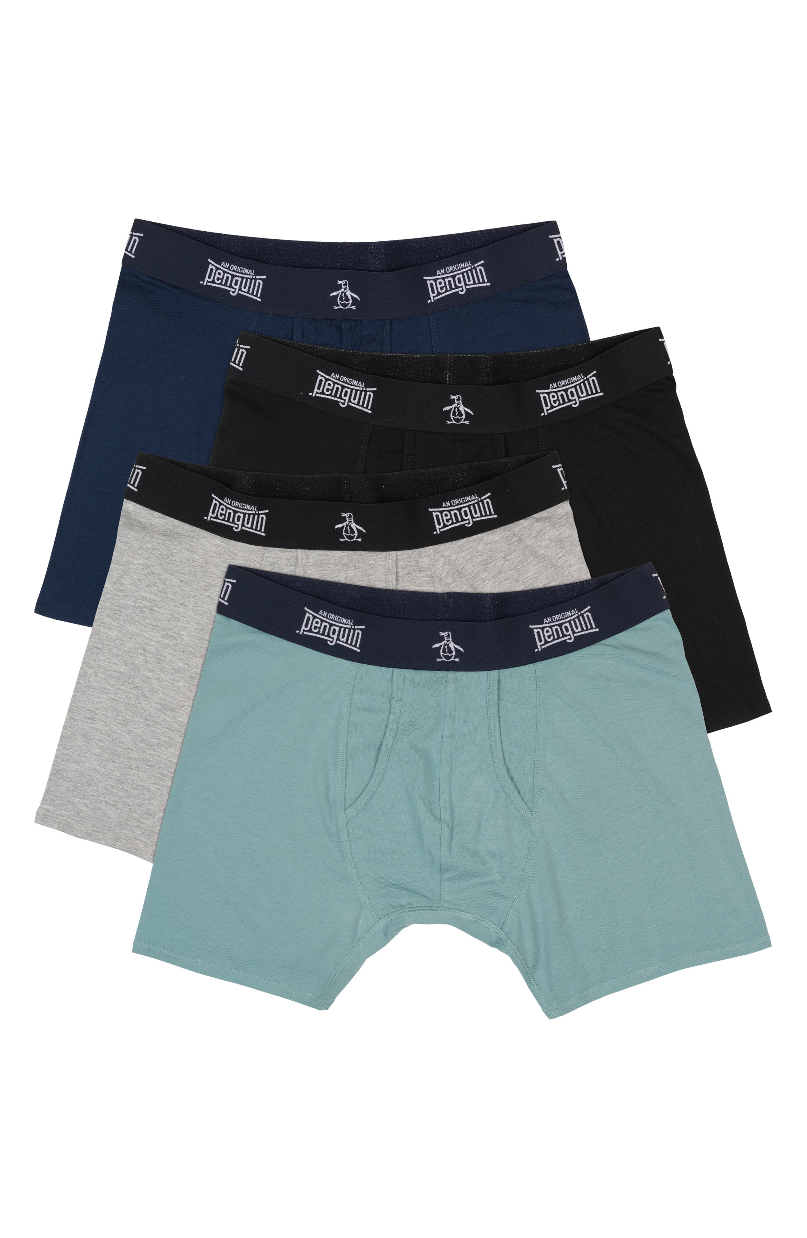 Original Penguin Assorted 4-Pack Boxer Briefs