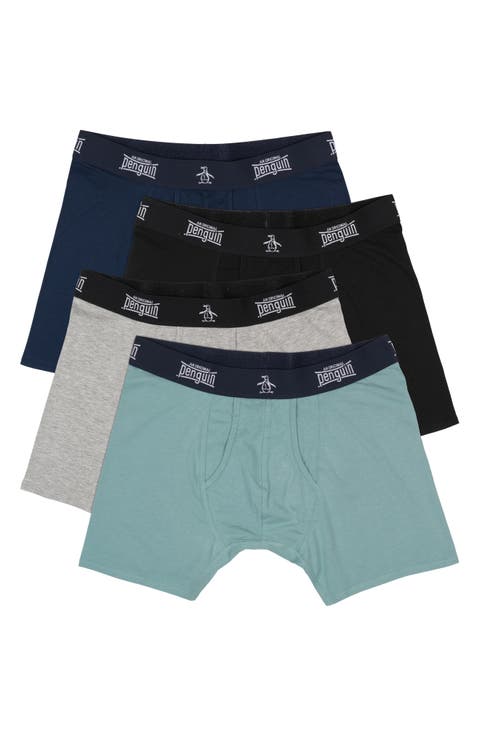 Assorted 4-Pack Boxer Briefs