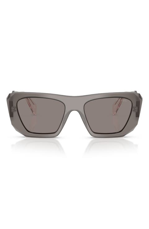 53mm Square Sunglasses