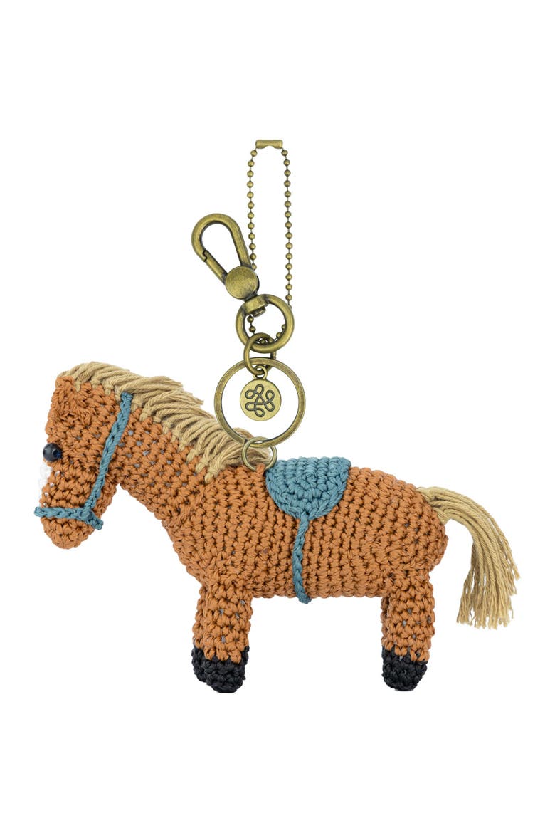 Yarnicharmz Hand Crochet Dangle - Horse, Alternate, color, Horse