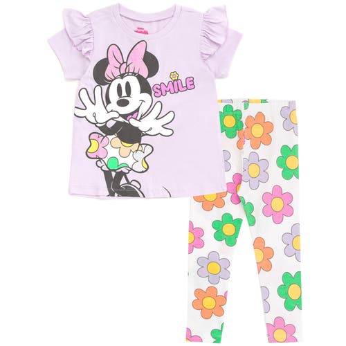 Disney T-shirt & Leggings Set In Multi