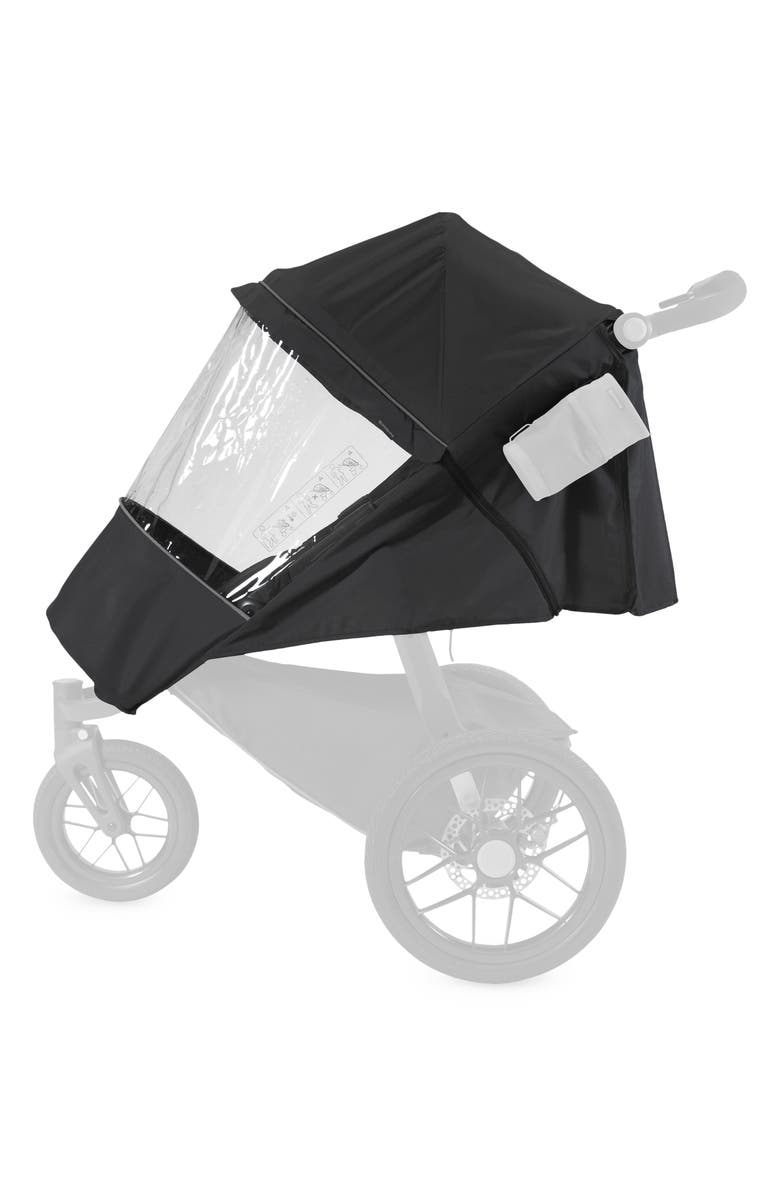 UPPAbaby Rain & Wind Performance Shield for RIDGE Stroller, Alternate, color, Black
