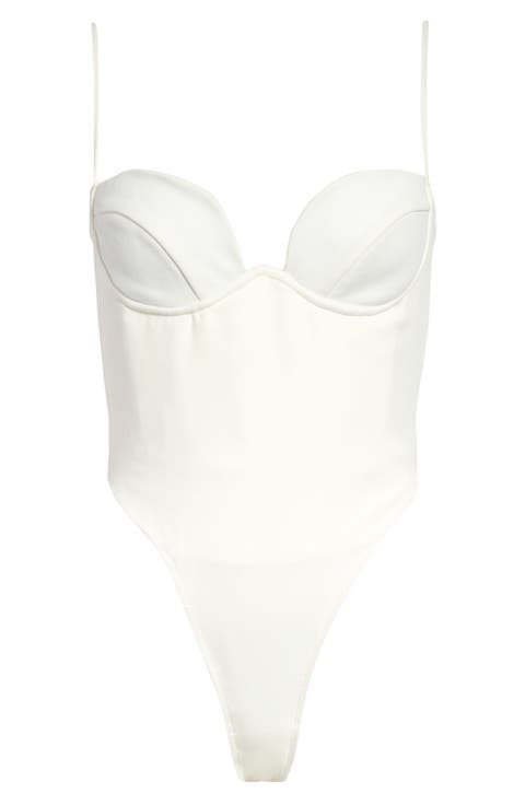 Avery Underwire Thong Bodysuit (Plus Size)