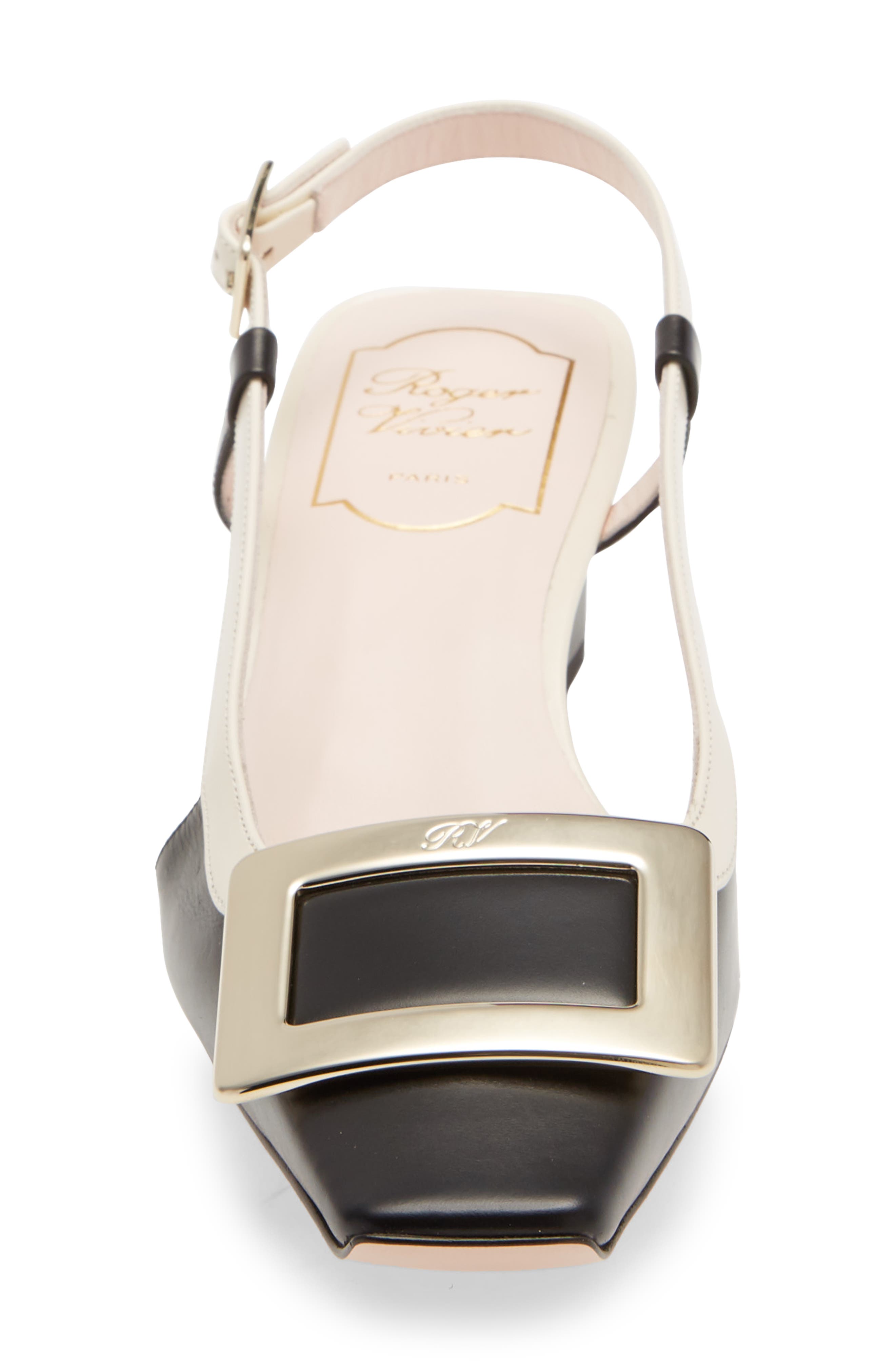 Roger Vivier Belle Vivier Buckle Slingback Pump, Alternate, color, 