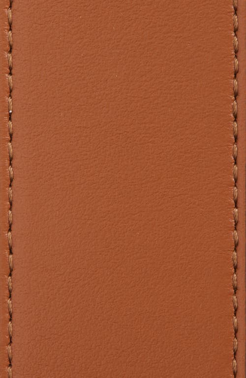 Christian Louboutin Logo Buckle Leather Belt In Brown