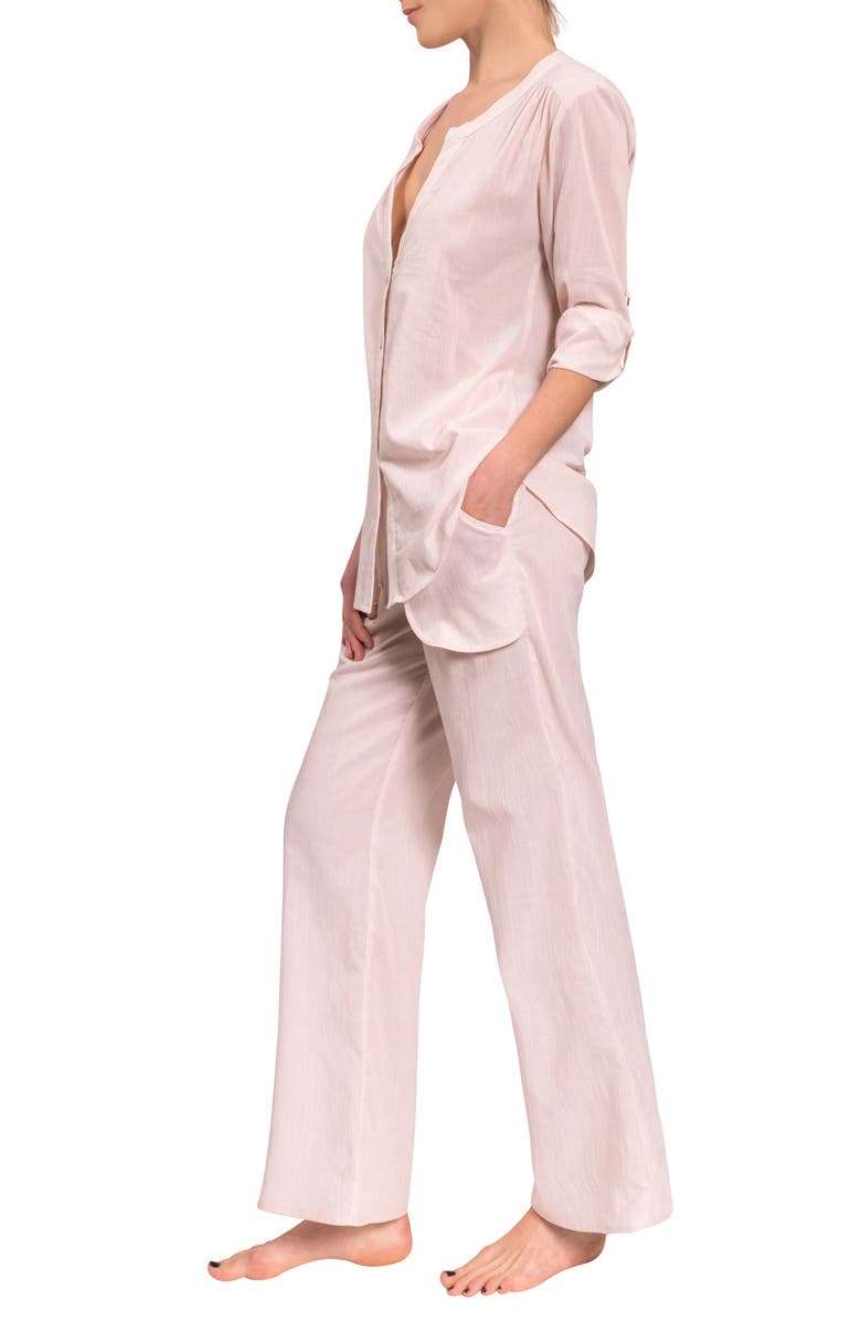 Everyday Ritual Jamie/Simone Pajamas, Alternate, color, Wheat
