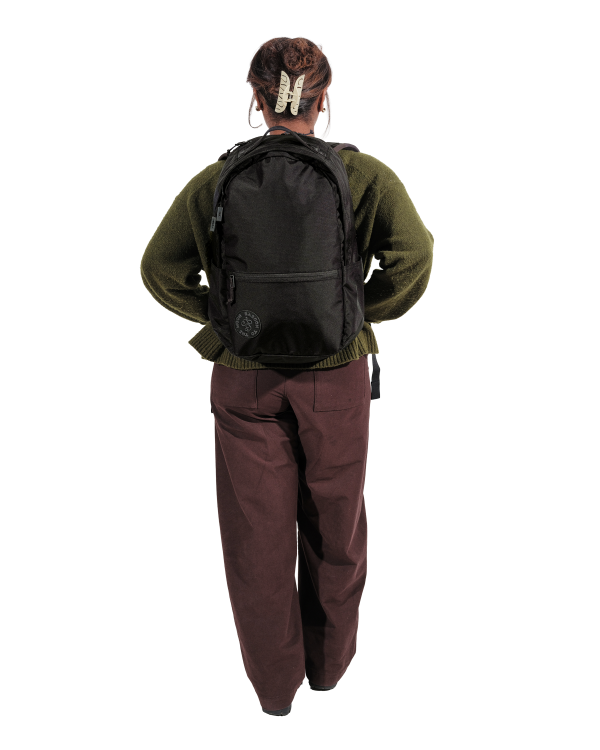 Baboon to the Moon City Backpack 24L, Alternate, color, Black