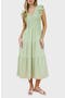 Flutter Sleeve Midi Dress