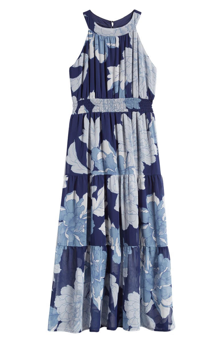 LOVE, NICKIE LEW Kids' Floral Maxi Dress, Main, color,