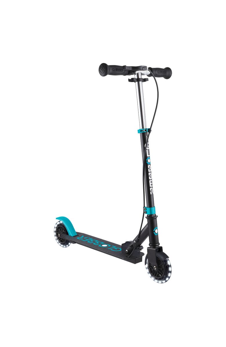 Globber Flow Junior Light Scooter, Main, color, Black/Teal