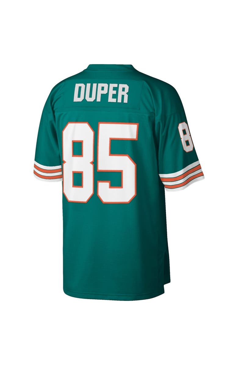 Mitchell & Ness Men's Mitchell & Ness Mark Duper Aqua Miami Dolphins 1984 Legacy Replica Jersey, Alternate, color, 