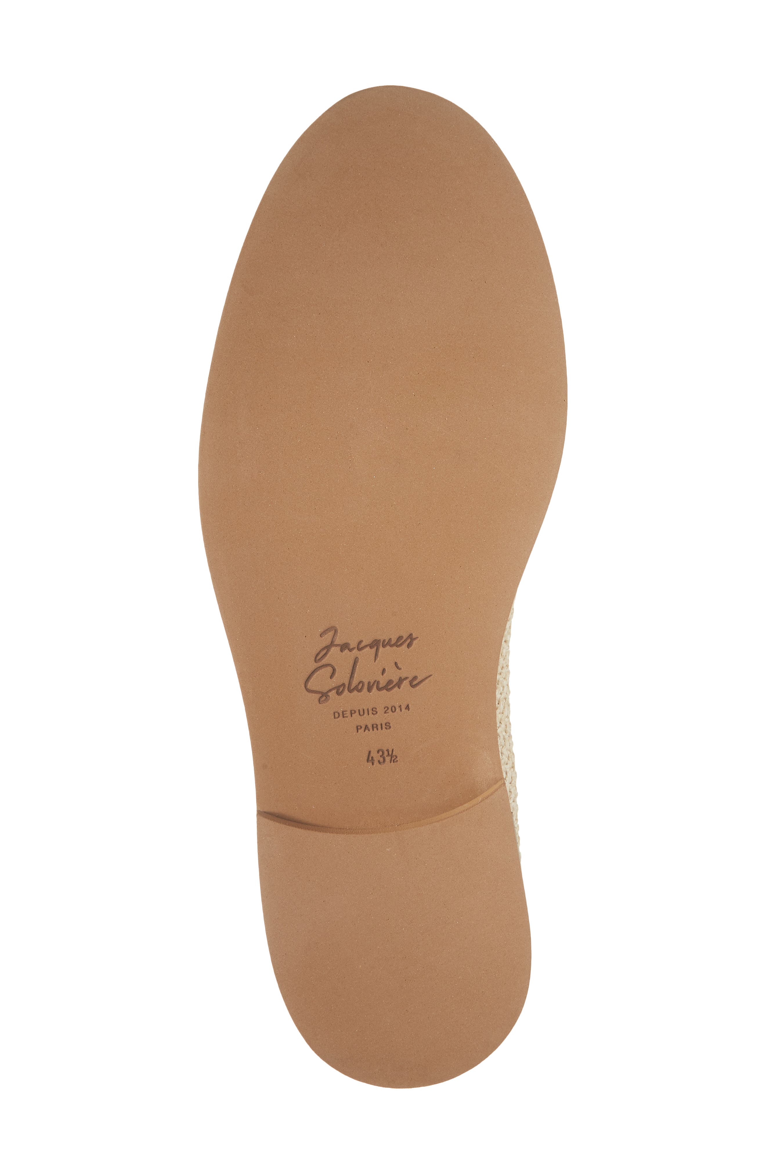 JACQUES SOLOVIERE Lex Raffia Loafer, Alternate, color, Raffia